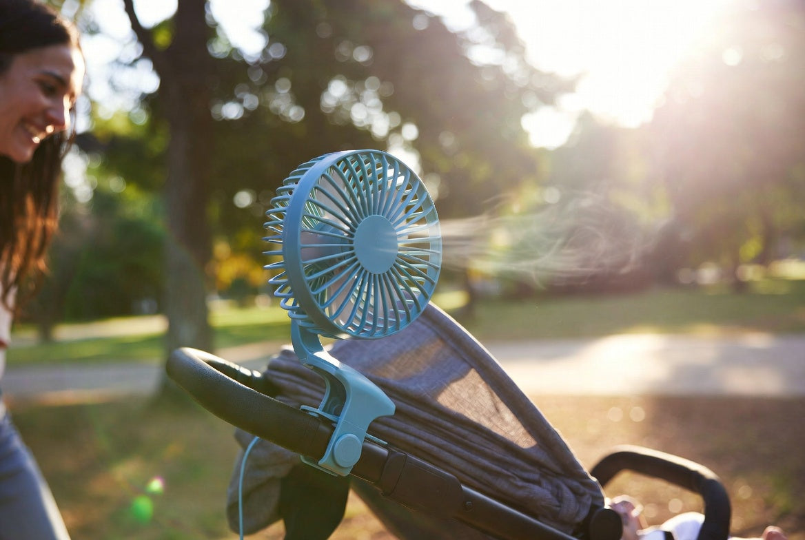 Portable Handheld Clip Fan - 3-in-1 Rechargeable Mini Fan with Strong Airflow, 360degree Rotation, Long Battery Life