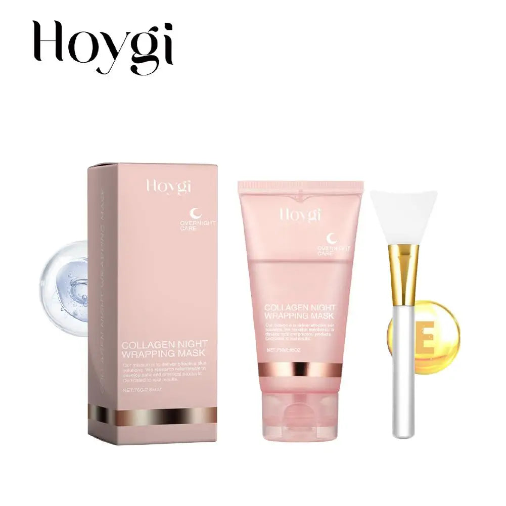 Collagen Overnight Wrapping Mask – Glass Skin Peel-Off