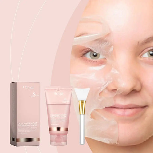 Collagen Overnight Wrapping Mask – Glass Skin Peel-Off