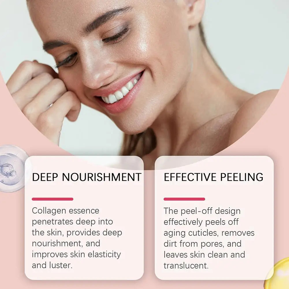 Collagen Overnight Wrapping Mask – Glass Skin Peel-Off