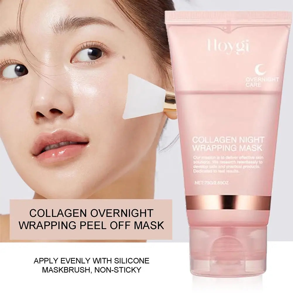 Collagen Overnight Wrapping Mask – Glass Skin Peel-Off